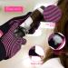 ARRITZ Professional Heat Resistant Gloves for Hair Styling - Silicone Bumps, Heat Proof Mat, 6pcs Clips, 2pcs Combs - Pink - Buy Online on SooperMarket.com