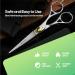 Suvorna 6 Professional Hair Scissors - Japanese Hairdressing Scissors for Men & Women | Barber Scissors with Razor Sharp Blades - 1 Count Pack - Buy Online on SooperMarket.com