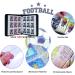GHIUAN Soccer Card Binder - 720 Pocket Trading Cards Collector Album with Sleeves - Football Type 2 - Buy Online on SooperMarket.com