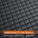 ZATOOTO Rear Car Seat Cover - Waterproof PU Leather Seat Mat for Back Seat Protection - Anti-Slip & Comfortable - Black - Buy Online on SooperMarket.com