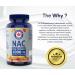 Orthomolecular Laboratories - NAC Supplement N-Acetyl-L-Cysteine 1000mg 125 Tablets Max Potency - Liver Health Lung Health and Respiratory Supplements - N-Acetyl Cysteine NAC Glutathione Supplement - Buy Online on SooperMarket.com