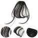 OSALADI Piece Bangs Hair Clip Extension Wispy Bangs Wig Fringe Clip in Bangs Black Hair Bang Wispy Fringe Bangs Flat Neat Air Bangs Fake Hair Bangs Clip in Fringe Elegant Xuchang Woman Natural Color - Buy Online on SooperMarket.com
