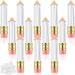 20 Pieces Empty Pencil Lip Gloss Tubes Containers Clear Lip Balm Tubes Mini Refillable Lip Oil Bottles for Mother's Day Present and Women Girls Diy, 5 ml