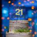 Shop Sumerk 21 Cake Attachments Gold & Black Birthday Party Decor for 21st Celebration - Buy Online on SooperMarket.com