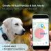 DOGNESS Waterproof GPS Tracker for Dogs and Cats - Live Tracking & Emergency Alerts - Size M - Buy Online on SooperMarket.com