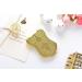 Jinvun Antique-Like Compact Mirror: Durable Travel Makeup Mirror - Shield Shape, Magnification, & Clear Reflection - Vintage Design - Unique Jewellery Gift - Gold02 - Buy Online on SooperMarket.com