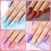 PEACECOLOR Gel Nail Kit 23Pcs Sets with 36W UV/LED Lamp - Professional Manicure Tools for Halloween Xmas - KAP0022 - Buy Online on SooperMarket.com