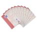 Oxford Recycling College Block A4 squared with white border 80 sheets 10 pieces