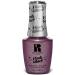 Red Carpet Manicure Flash Glitter Gel Polish | Infused with Vitamin A & Biotin | I'm Made To Sparkle | Mauve Pink Glitter Nail Gel Colour | 0.3 Fl. Oz.