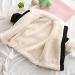 Volunboy Toddler Corduroy Sherpa Jacket - Black, 3-4 Years - Cozy Fleece Lining, Button Down, Warm Outwear for Baby Boys Girls - Buy Online on SooperMarket.com