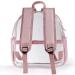 Mini Clear Stadium Approved Backpack 12x12x6 - Rose Gold for Women & Girls - Buy Online on SooperMarket.com