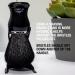 men-u BARBIERE Black Pure Bristle Shaving Brush Set with Italian Design - Includes 15ml Shave Cream Tube - Buy Online on SooperMarket.com