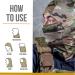 OneTigris Balaclava Face Mask for Men and Women - Full Head Wrap for Motorcycle, Hiking, Cycling - Cooling Neck Gaiter Tactical Hood - Large Black - Buy Online on SooperMarket.com