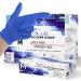 Powder Free Disposable Nitrile Gloves Medium -1000 Pack Case Blue -Medical Exam Glove - Bulk Gloves Supply