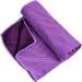 Cooling Towel Foldable Portable Absorb Sweat Microfiber Chilly Ice Towel for Sports Travel Yoga (Purple) - Buy Online on SooperMarket.com