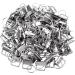 Qovydx 45Pcs 1 Inch Silver Wristlet Key Fob Hardware Set with Split Rings - Ideal for Keychains and Lanyards - Buy Online on SooperMarket.com