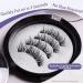 Magnetic Eyelashes Reusable Self-Adhesive Eyelashes with Applicator Natural Fluffy Curling Long Eyelashes 3D Effect Waterproof Fake Eyelash Set KS01-4 - Buy Online on SooperMarket.com
