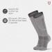 FoxRiver Snow Pack Over the Calf Merino Wool Skiing Socks 2 Pack - Black (Size 9-11.5) - Buy Online on SooperMarket.com