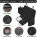 Waterproof Nonslip Dog Car Seat Cover with Storage Pockets & Visual Window - Black - Buy Online on SooperMarket.com