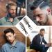 Noverlife 5PCS Men's Pompadour Hairstyling Combs - Professional Wide Teeth Texture Comb Set for Slicked Back Hairstyle - Buy Online on SooperMarket.com