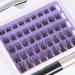 Curl 45 Clusters DIY False Eyelashes Kit with Clear Glue - Natural Easy Fan Russian Lashes Extensions | Reusable Soft Individual Lashes 10-16mm - OP04 - Buy Online on SooperMarket.com