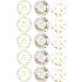 15 Pre-Cut Circle 50th 50 Years Golden Anniversary Edible Wafer Paper Cocktail Drinks Champagne Prosecco Toppers Decorations - 5cm circles - Buy Online on SooperMarket.com