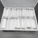 JZK 240x Clear C Curve Half Cover Square Nail Tips Extra Long For Acrylic Extensions Square False Finger Nail Tips For Gel And Acrylic Nails False Nail Extension Tips - Buy Online on SooperMarket.com