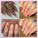 Lofuanna Poly Gel Nail Kit - Nude Set | 4 Colors Poly Extension Gel Starter Kit with Slip Solution | All-in-One Nail Strengthening Gel | DIY for Beginners - Buy Online on SooperMarket.com