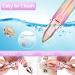 Facial Hair Removal for Women - Flawless Touch Hair Remover & 2 in 1 Trimmer with LED Light - Rechargeable Epilator for Peach Fuzz, Lips, Chin, Arms - Buy Online on SooperMarket.com