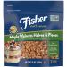 FISHER Chef's Naturals Maple Walnuts Halves & Pieces, 8 Ounces, Naturally Gluten Free, No Preservatives, Non-GMO, Keto, Paleo, Vegan Friendly,Brown Halves & Pieces 8 Ounce (Pack of 1)
