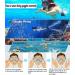 Snorkel Mask Set - Anti-Fog 180 Seaview, Dry Snorkel, Mesh Bag | For Kids & Adults - Scuba Diving, Swimming Training Gear in Black - Buy Online on SooperMarket.com