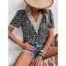 Naroote Womens Blouse Easy Matching Womens T Shirt Casual Lace Stitching Casual V-Neck for Beach XX-Large Black - Buy Online on SooperMarket.com