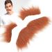 Mustaches Eyebrow Set Self Adhesive Fake Beard and Fake Eyebrow Set False Facial Hair Costume Accessory for Adults Brown - Buy Online on SooperMarket.com