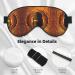 Microphone with Music Note Print Double-Sided Eye Mask Soft and Light Blocking for Enhancing Sleep Quality - Buy Online on SooperMarket.com