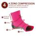 Rymora Plantar Fasciitis Support Socks - Large Arch Compression Socks for Men and Women - Pink (One Pair) - Size Large (25-29cm) - Buy Online on SooperMarket.com