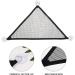 Firtink 2 Packs Mesh Reptile Hammocks Breathable Reptile Hammock Set Medium Reptile Lizards Snakes Hammock Lounger Ladder Accessories Net Hanging Bed Toys M 33x33x48 CM - Buy Online on SooperMarket.com