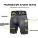 YUSHOW Men's Compression Shorts with Pocket - Quick Dry Spandex Sports Running Underwear - Black, Medium - Buy Online on SooperMarket.com