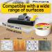 Double Sided Carpet Tape - Rug Grippers for Area Rugs & Hardwood Floors - Strong Adhesive, Residue-Free - 2 Inch x 12 Yards - Buy Online on SooperMarket.com