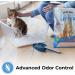 Alpha Paw Genius Cat Litter - 5-Color Health Indicator, Odor Eliminating, Non-Stick Crystals, High Absorption - Unscented, 1 Cat - Buy Online on SooperMarket.com
