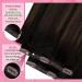 Buy Youngsee Real Hair Extensions - Brown Ombre Clip-ins 45cm 120g - Smooth Balayage #2/2/6 - 7PC Set - Buy Online on SooperMarket.com