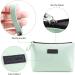 Small Cosmetic Pocket for Women | Waterproof PU Leather Makeup Bag - Cute Versatile Travel Organizer (Green) - Buy Online on SooperMarket.com