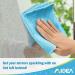 AIDEA Microfiber Glass Cleaning Cloths-8PK  Premium Microfiber Glass and Window Cleaner  Lint Free Quickly Clean Windows  Glasses  Windshields  Mirrors  Stainless Steel-12"x12" - Buy Online on SooperMarket.com