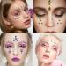 8 Sheets Self-Adhesive Rhinestone Face Jewels for Makeup, Crafts, and Nail Art - Festival and Carnival Fairy Style Rhinestone Stickers - Buy Online on SooperMarket.com