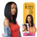 Sensationnel Clip in Alpha Woman - CKandco 12 inch Textured Clip in 9 Piece Pack Adds Volume Protective Style - Curls Kinks and Co Alphawoman 12 - (1B)