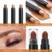 Vtrem 3 PCS Eyeshadow Stick Set - Neutral Cream Matte Eye Highlighter & Eyeliner Crayon Makeup with Brush - Shiny Cosmetics for Perfect Eyes - Buy Online on SooperMarket.com
