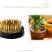 BEADNOVA 1.6 Inch Flower Frog Ikebana Kenzan with Rubber Gasket - Floral Arrangement Tool for Ikebana Vase - Buy Online on SooperMarket.com