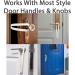 FlexLatch Cat Door Holder Latch - Bright White Alternative for Cats. Easy Install, Keeps Dogs Out. Baby Proof Design for Safety - Buy Online on SooperMarket.com