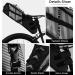 ROCKBROS 100% Waterproof Bicycle Saddle Bag - IPX7 10L Rear Wheel & Seat Bag | Perfect for Cycling Adventures - Buy Online on SooperMarket.com