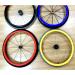 Rear Wheel Sports Wheelchair Cover Wheelchair Rear Wheel Cover Protective Sleeve Wheelchair Push Rim Covers Improve Grip and Traction (Color : D Size : 24inch) 24inch D - Buy Online on SooperMarket.com