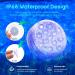 Buy Aled Light Underwater LED RGB Lights - 4 Waterproof Multi-Color Pond Lights with Remote Control & Suction Cups for Fish Tank & Vase Decoration - Buy Online on SooperMarket.com